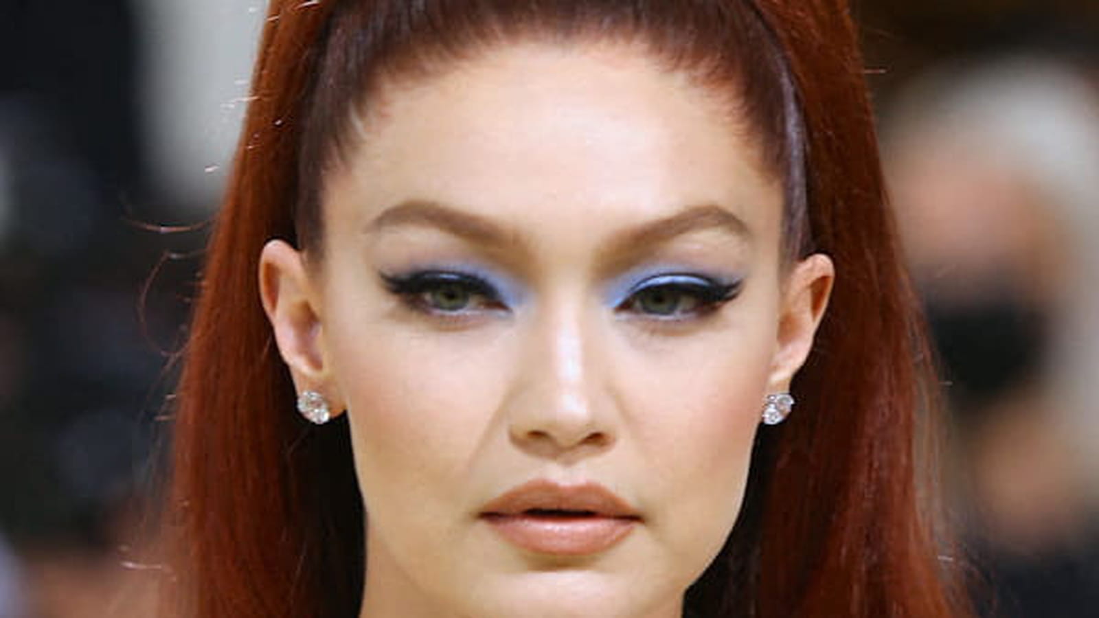 Gigi Hadid et son maquillage 50's