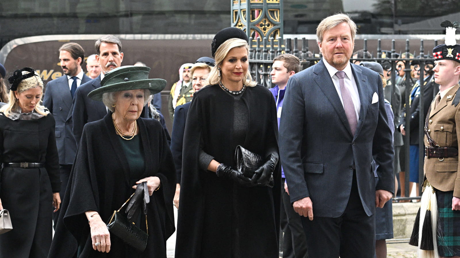 Princesse Beatrix, reine Maxima, Willem-Alexander des Pays-Bas