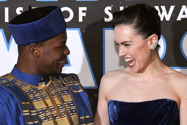 John Boyega et Daisy Ridley, complices
