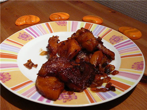 Wok de potiron au curcuma et à la sauce soja