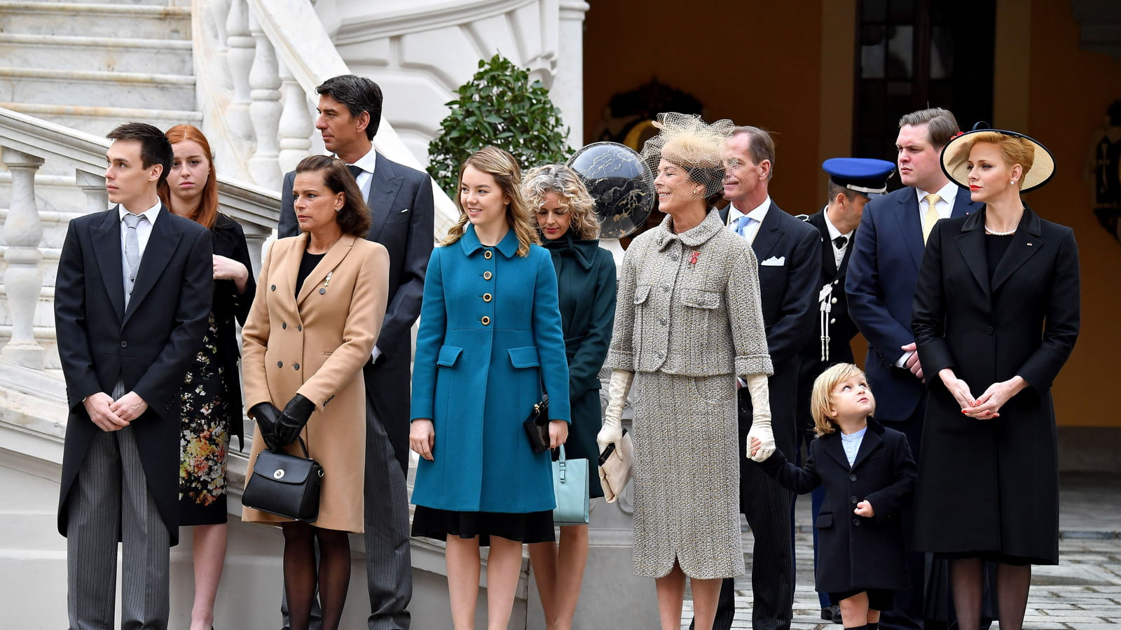 Stéphanie de Monaco et Louis Ducruet , Alexandra de Hanovre, Caroline de Monaco, Sacha Casiraghi, Charlène de Monaco