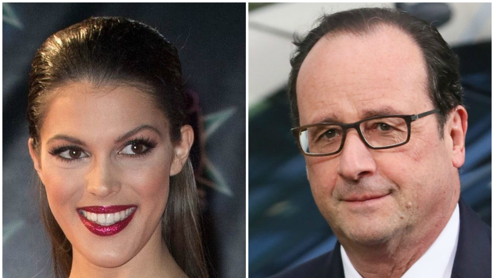 Miss Univers et François Hollande
