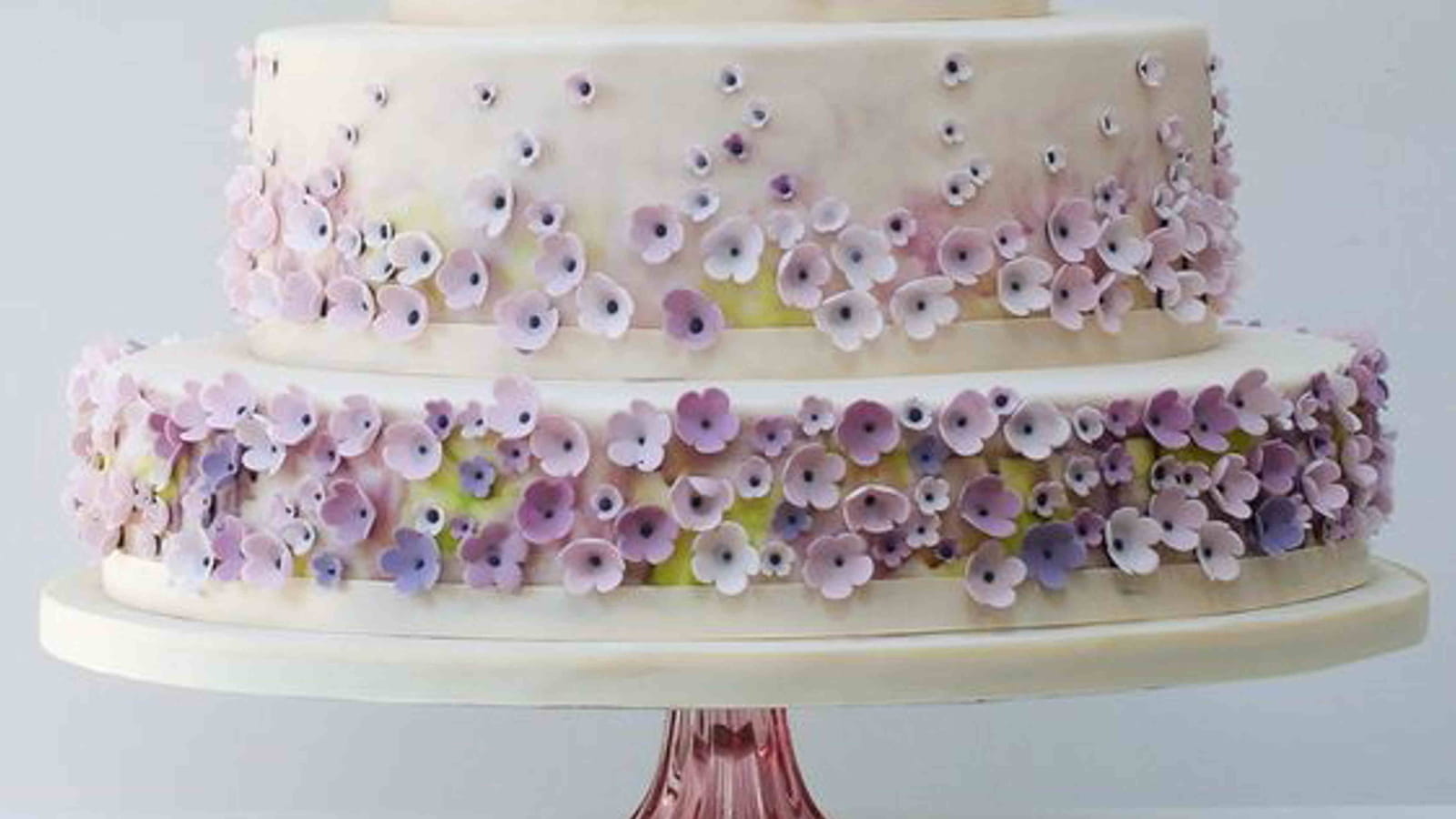 Wedding cake romantique