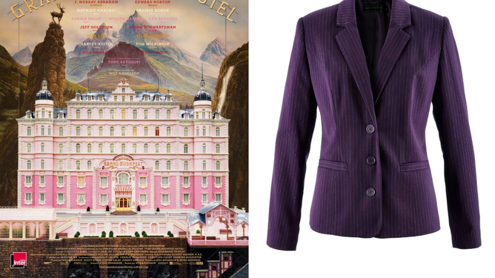 Un blazer façon Monsieur Gustave