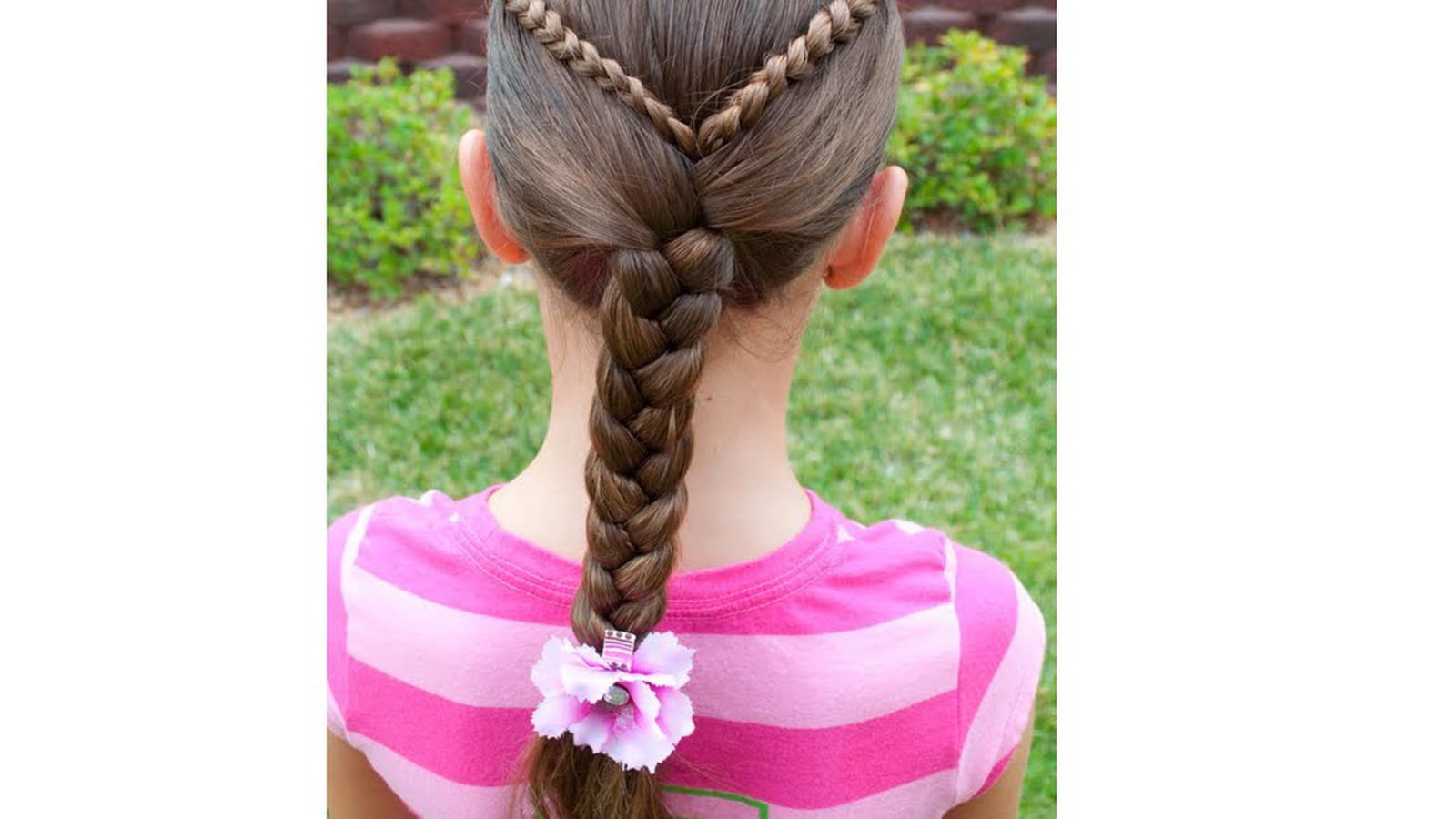 Une natte de princesse