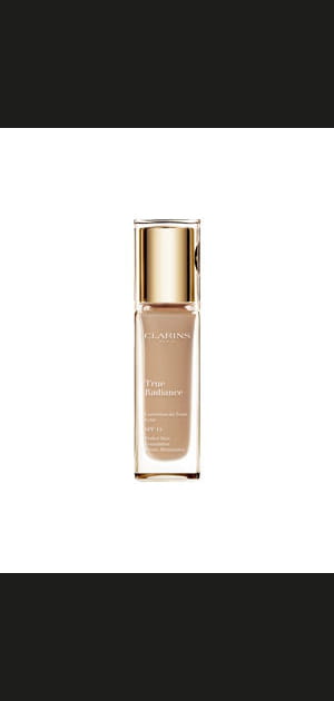 Le fond de teint True radiance de Clarins