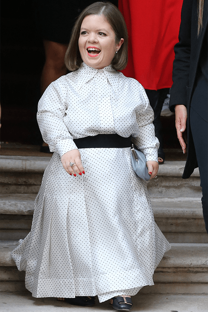 Sin&eacute;ad Burke au d&eacute;fil&eacute; Victoria Beckham