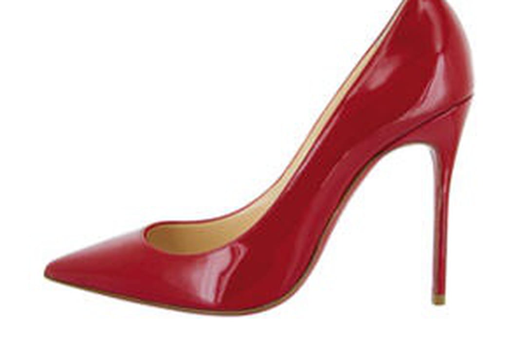 Escarpins rouge amour de Christian Louboutin