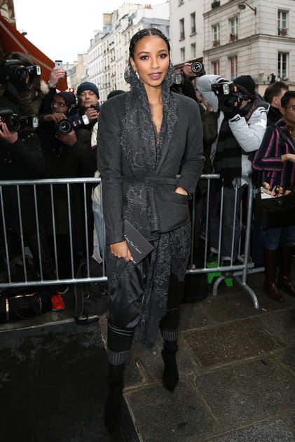 Flora Coquerel au d&eacute;fil&eacute; Jean Paul Gaultier