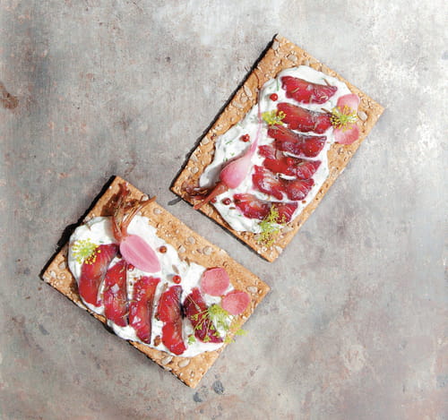 Gravlax de maquereau