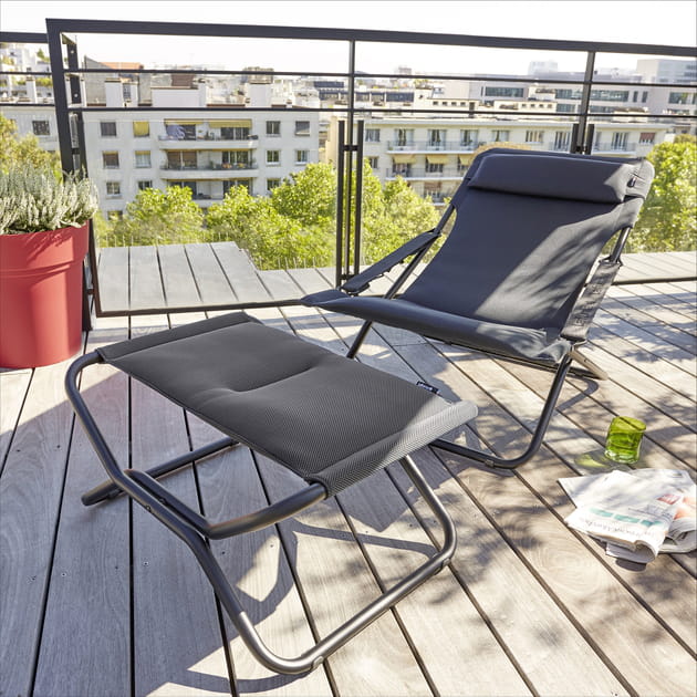 Transat et repose-pieds par Lafuma