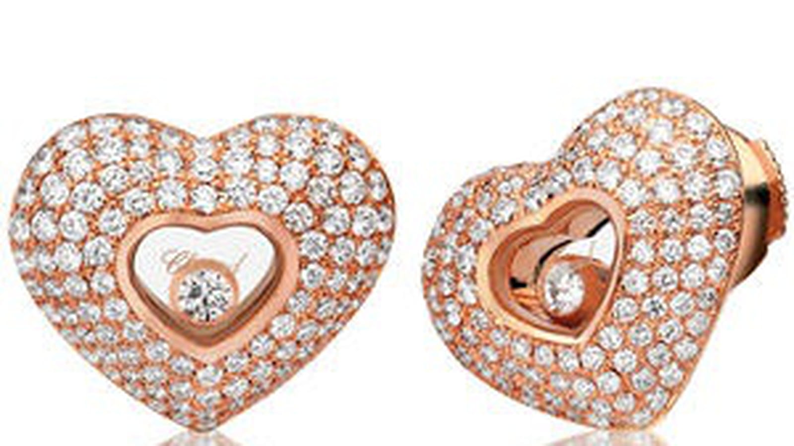 Boucles d'oreilles "Happy Diamonds" de Chopard