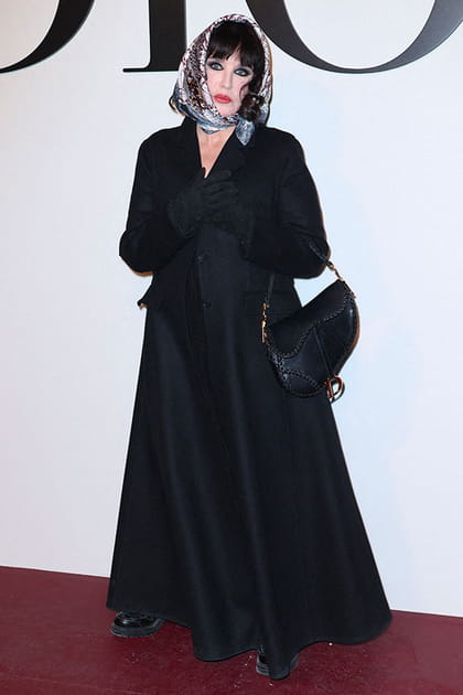 Isabelle Adjani au défilé Dior