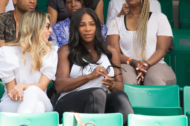 Serena Williams et son futur bébé, spectateurs