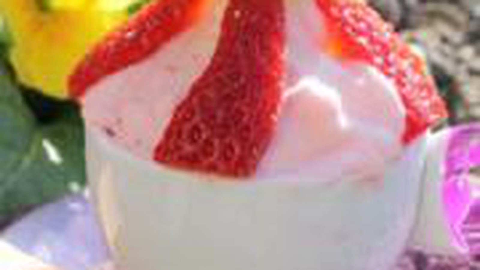 Mousse à la fraise