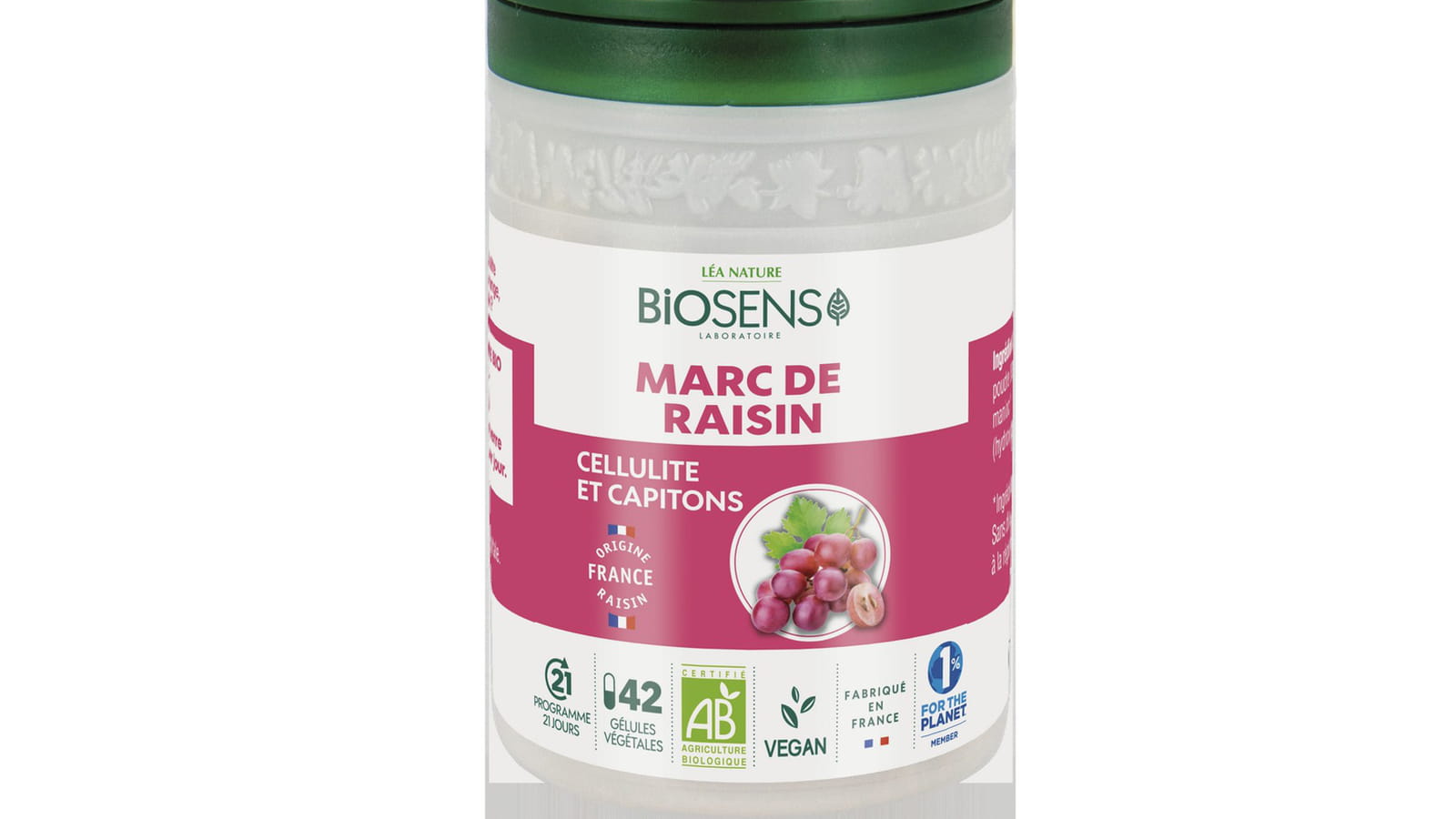 Marc de raisin, Biosens