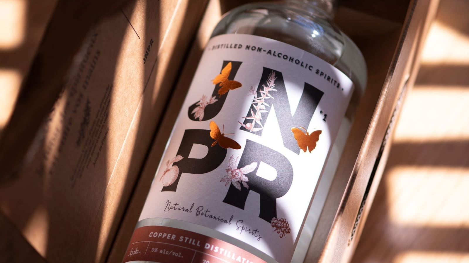 Le spiritueux sans alcool et sans sucre de JNPR