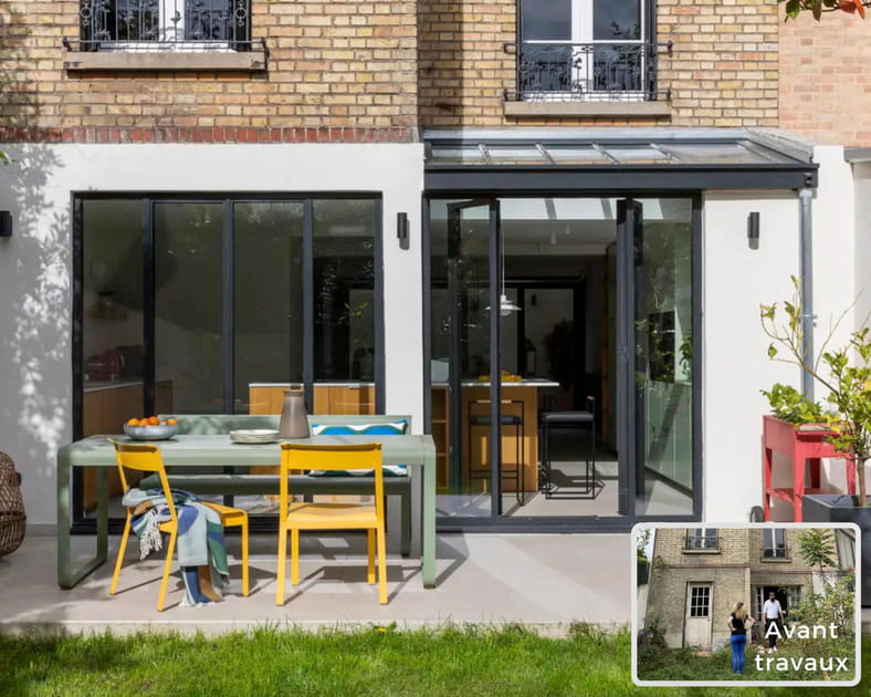 Avant-apr&egrave;s&nbsp;: un immeuble d&eacute;labr&eacute; transform&eacute; en maison familiale lumineuse