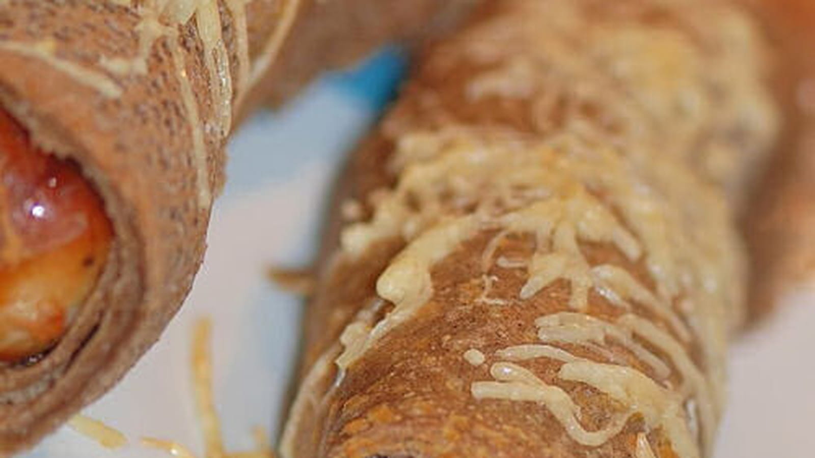 Crêpes façon hot dog