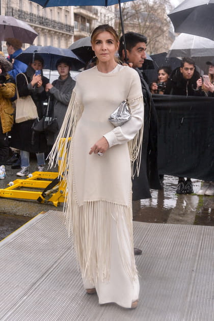 Clotilde Courau au défilé Valentino