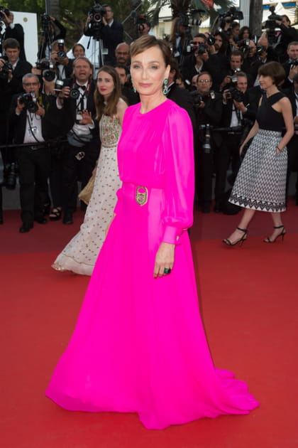 Kristin Scott Thomas en Maison Schiaparelli