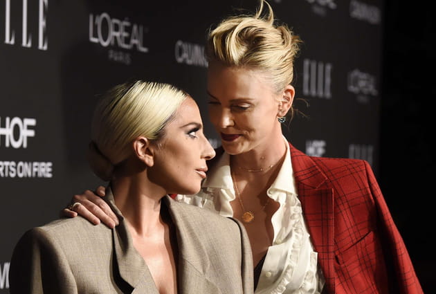 Lady Gaga et Charlize Theron&nbsp;: regard langoureux