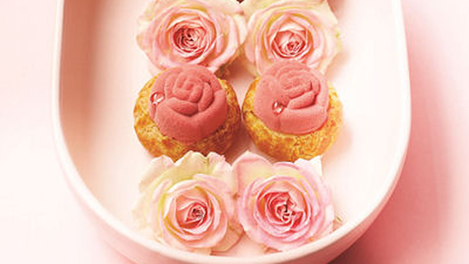 Bouton de rose Lenôtre 