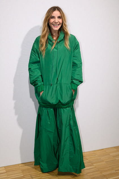 Clotilde Courau au d&eacute;fil&eacute; Elie Saab