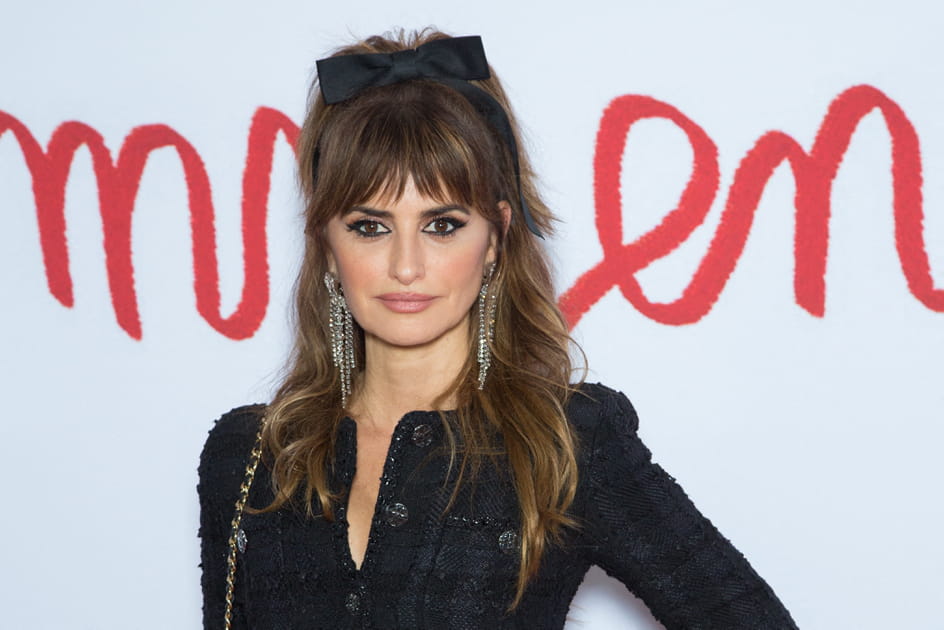 Le n&oelig;ud dans les cheveux de Penelope Cruz