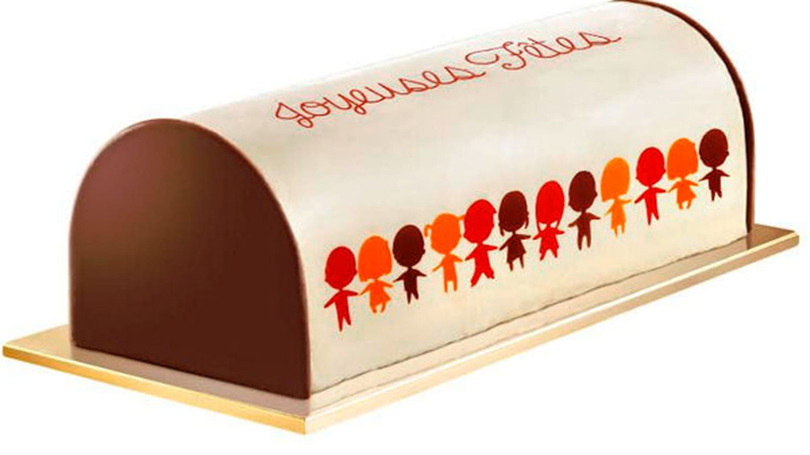 Bûche solidaire de Toupargel