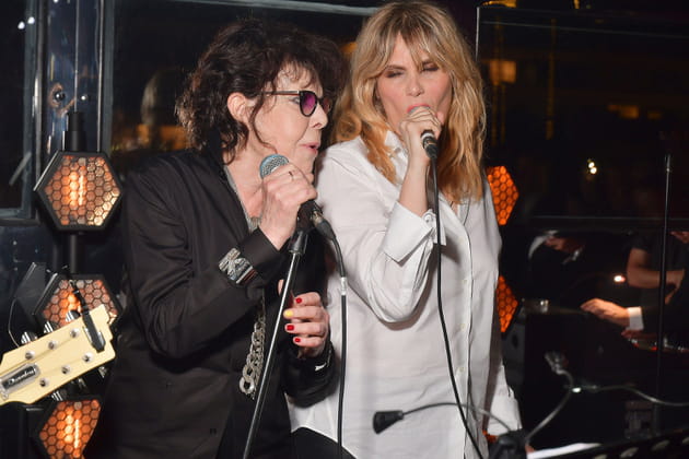 Dani et Emmanuelle Seigner, en duo pour le cocktail Dior x Madame Figaro