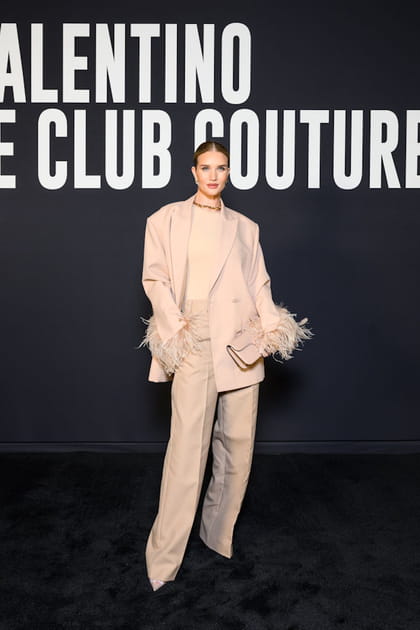 Rosie Huntington-Whiteley au défilé Valentino