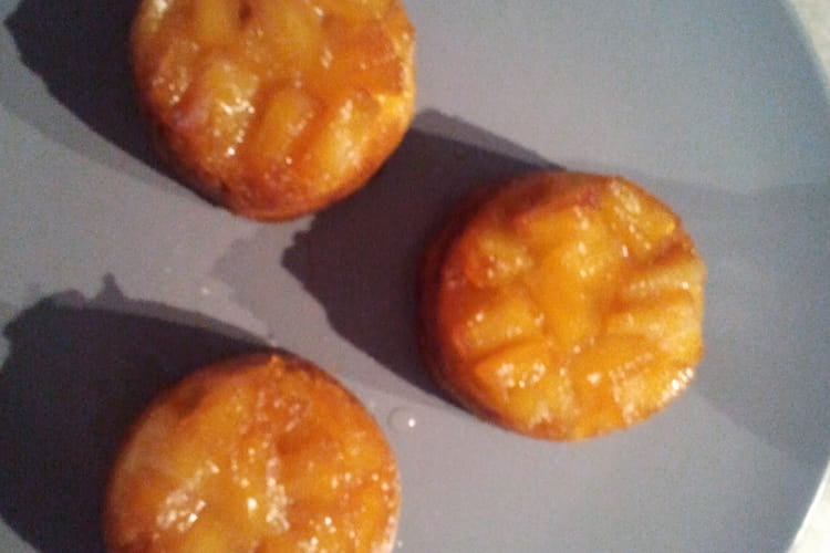 Recette De Mini Gateau Renverse A L Ananas