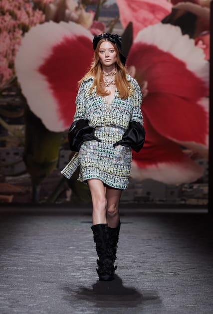 Look 13&nbsp;du d&eacute;fil&eacute;&nbsp;Chanel&nbsp;printemps-&eacute;t&eacute; 2024
