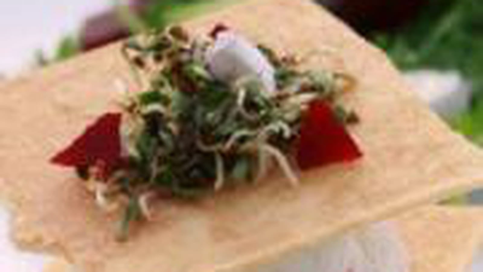 Mille-feuille surimi façon cheesecake
