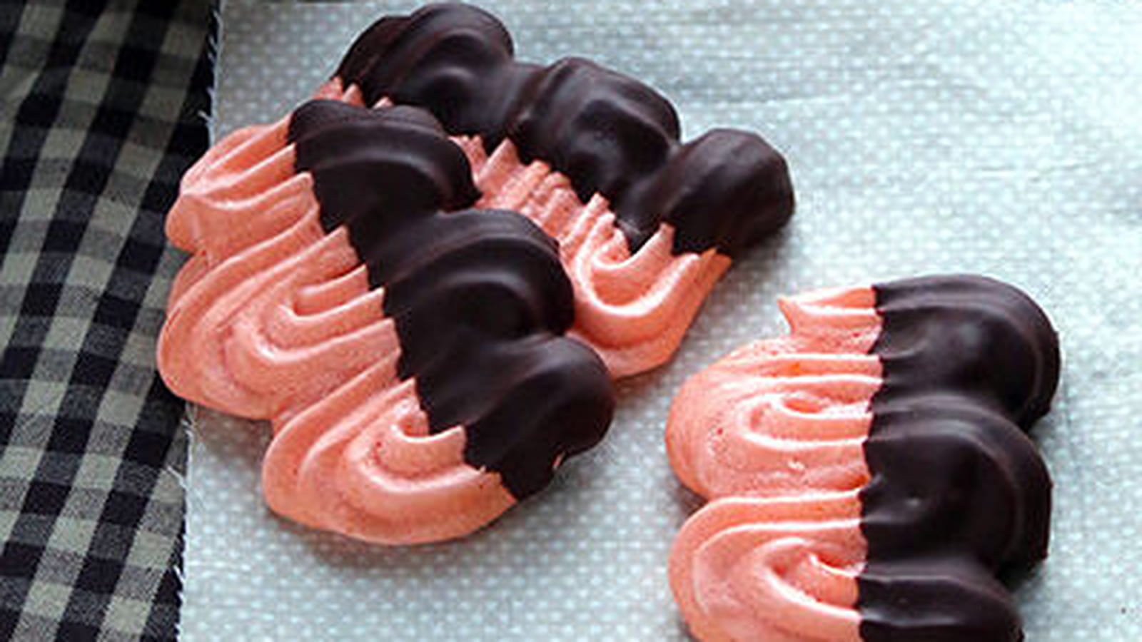 Meringue à l'orange et au chocolat