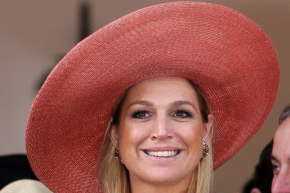 Le crayon sous les yeux de M&aacute;xima des Pays-Bas