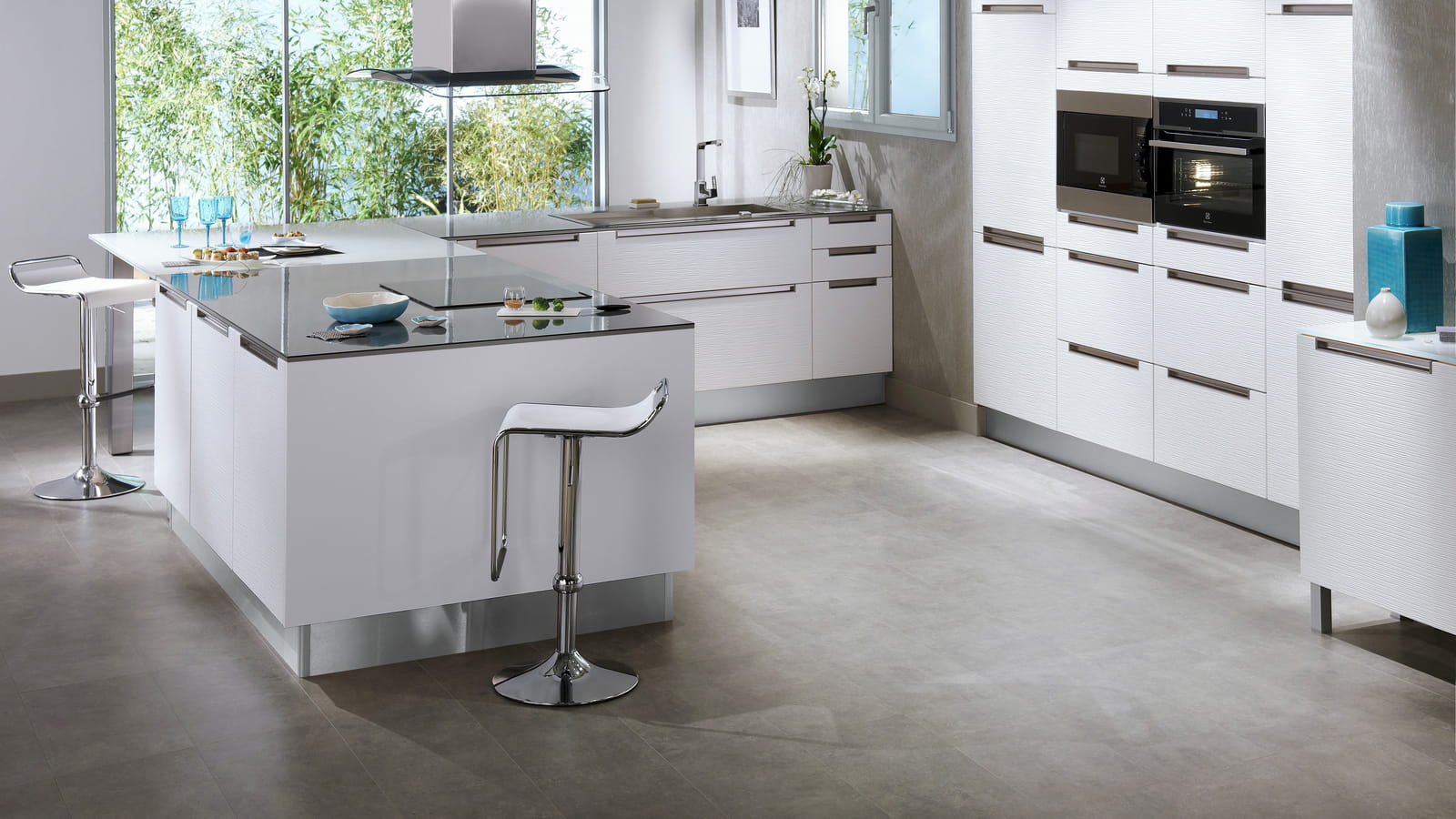 Cuisine Stria Blanc Lapeyre