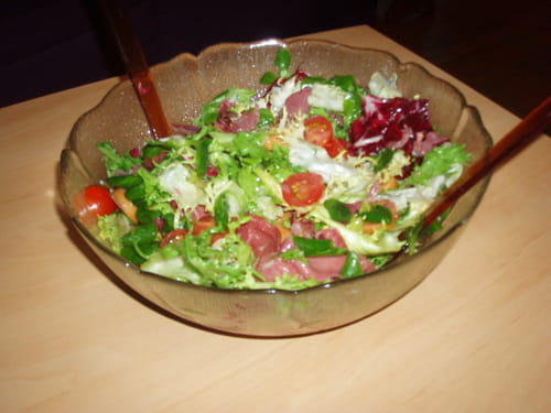 Salade périgourdine traditionnelle