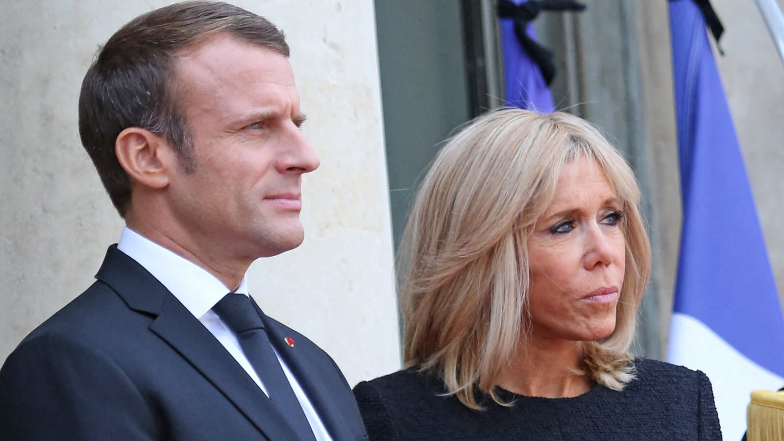 Emmanuel et Brigitte Macron