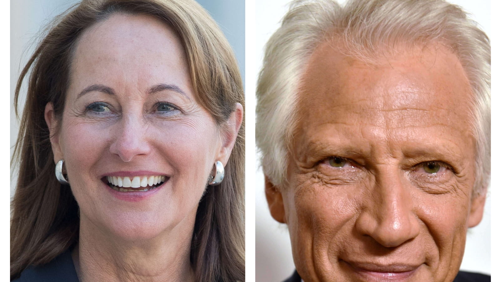 Ségolène Royal et Dominique de Villepin