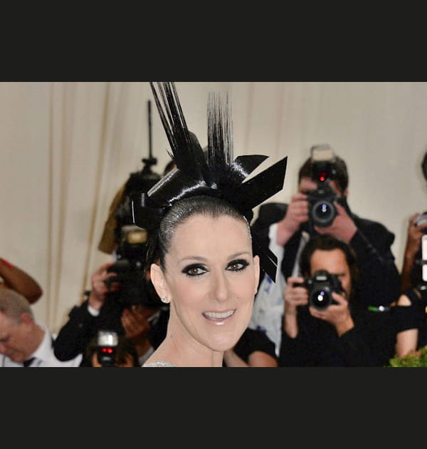 C&eacute;line Dion, captivante avec son chignon g&eacute;om&eacute;trique