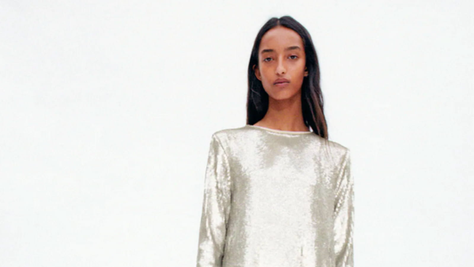 Robe à paillettes