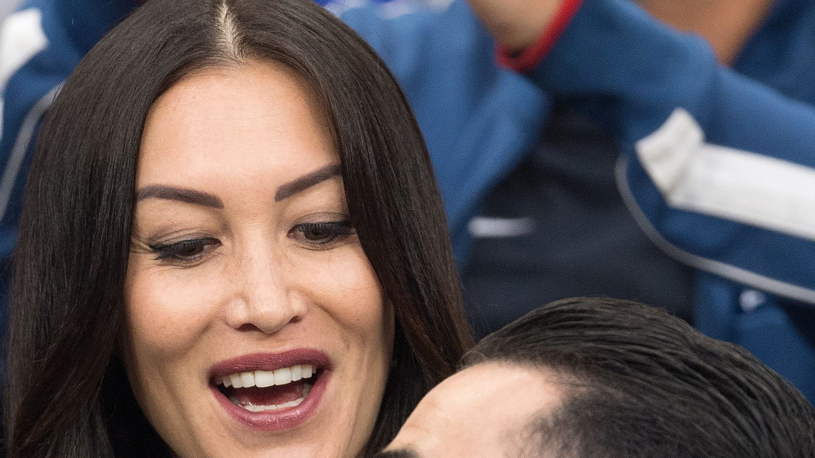 Sidonie Biémont et Adil Rami