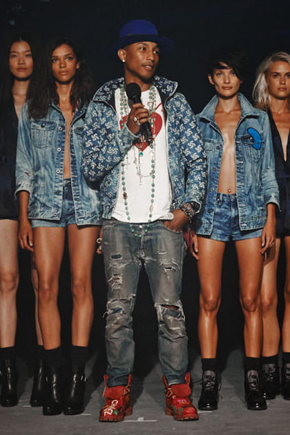 Pharell Williams, happy &agrave; la pr&eacute;sentation Raw For The Oceans