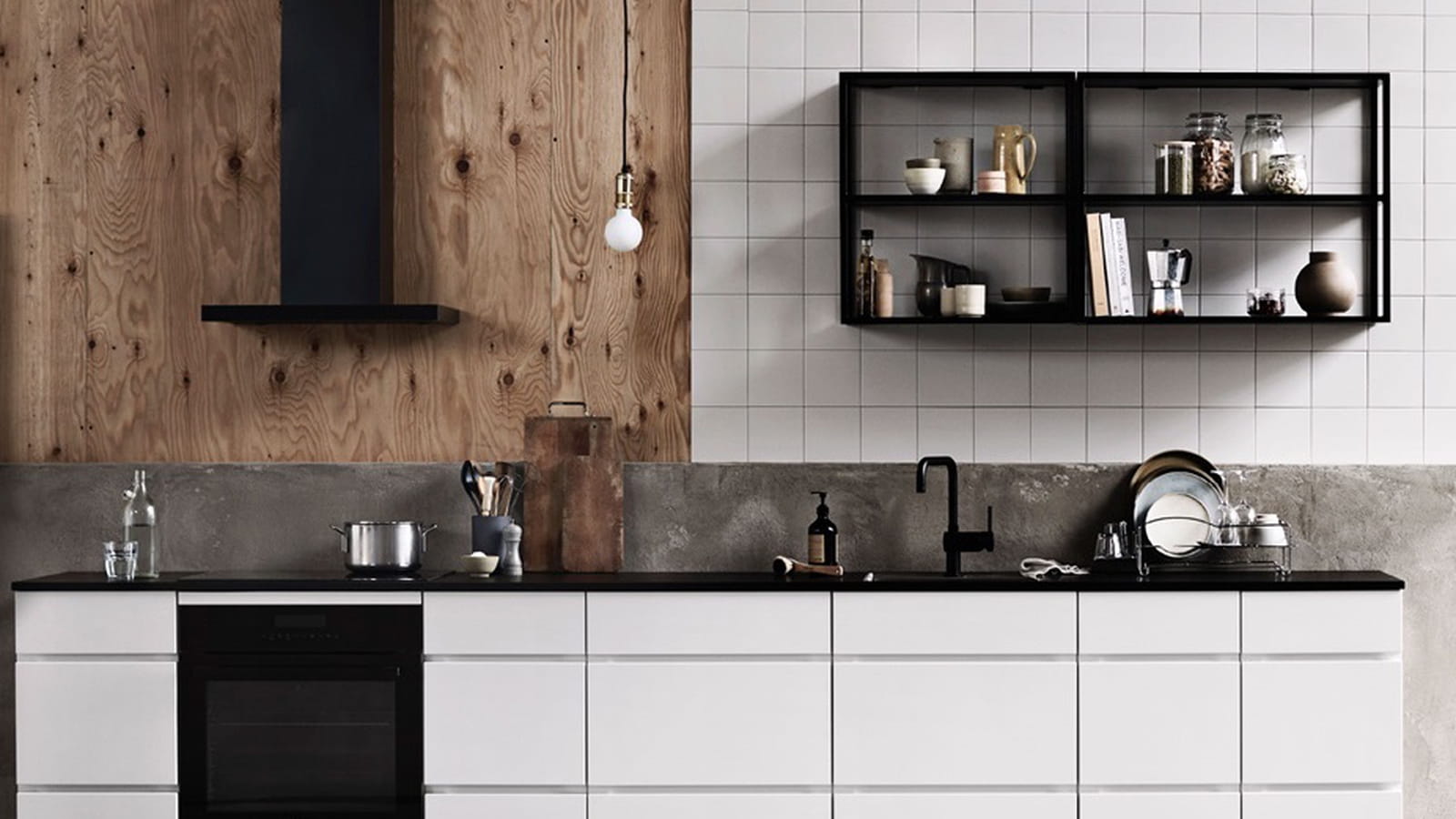 Une cuisine scandinave