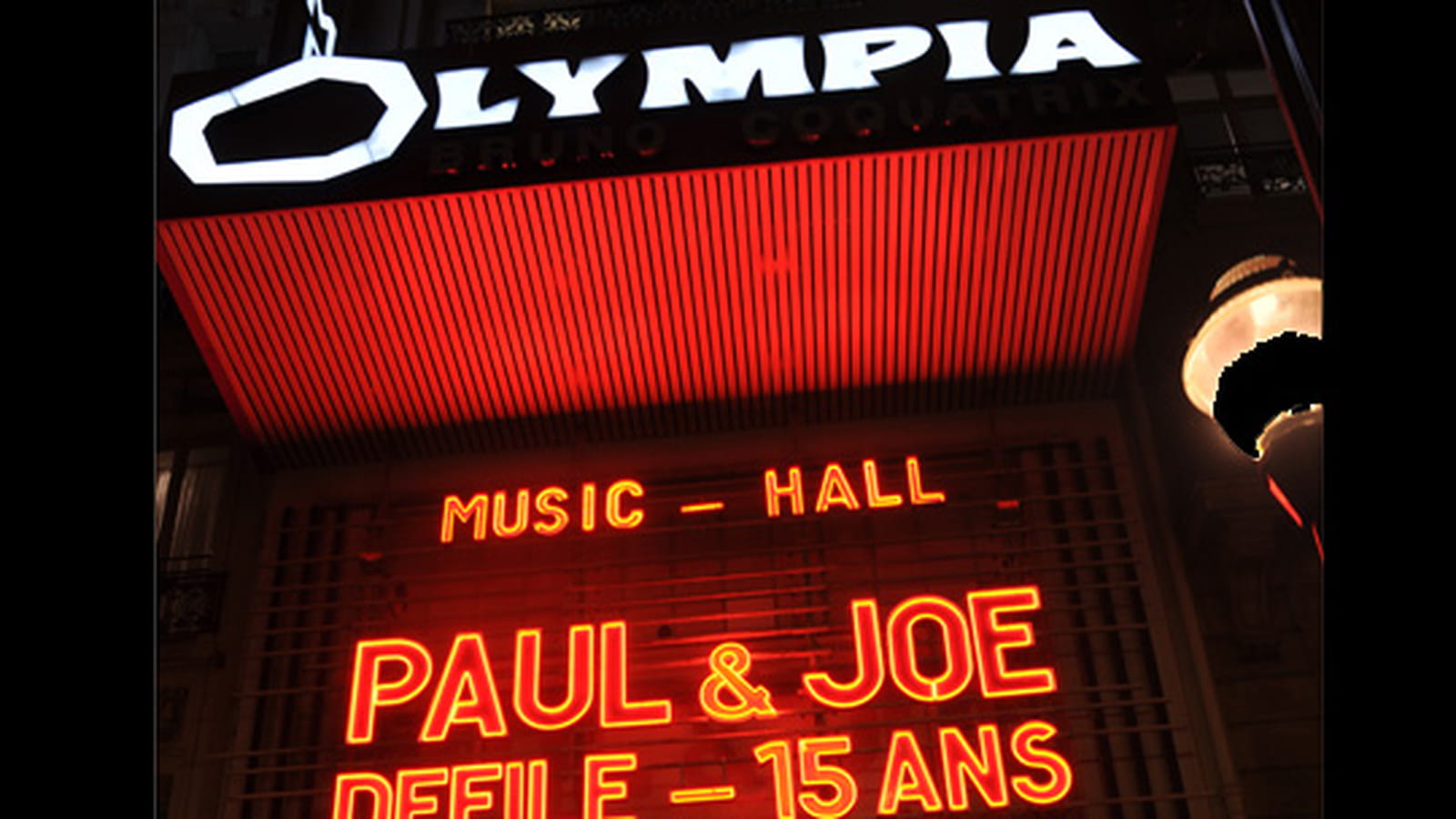 Façade de l'Olympia