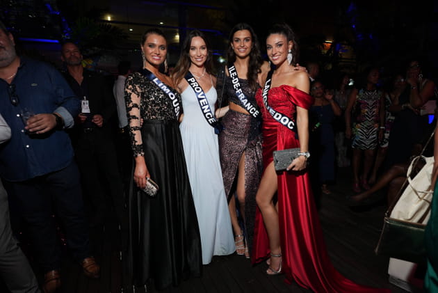 Miss Limousin, Miss Provence, Miss Ile-de-France et Miss Languedoc