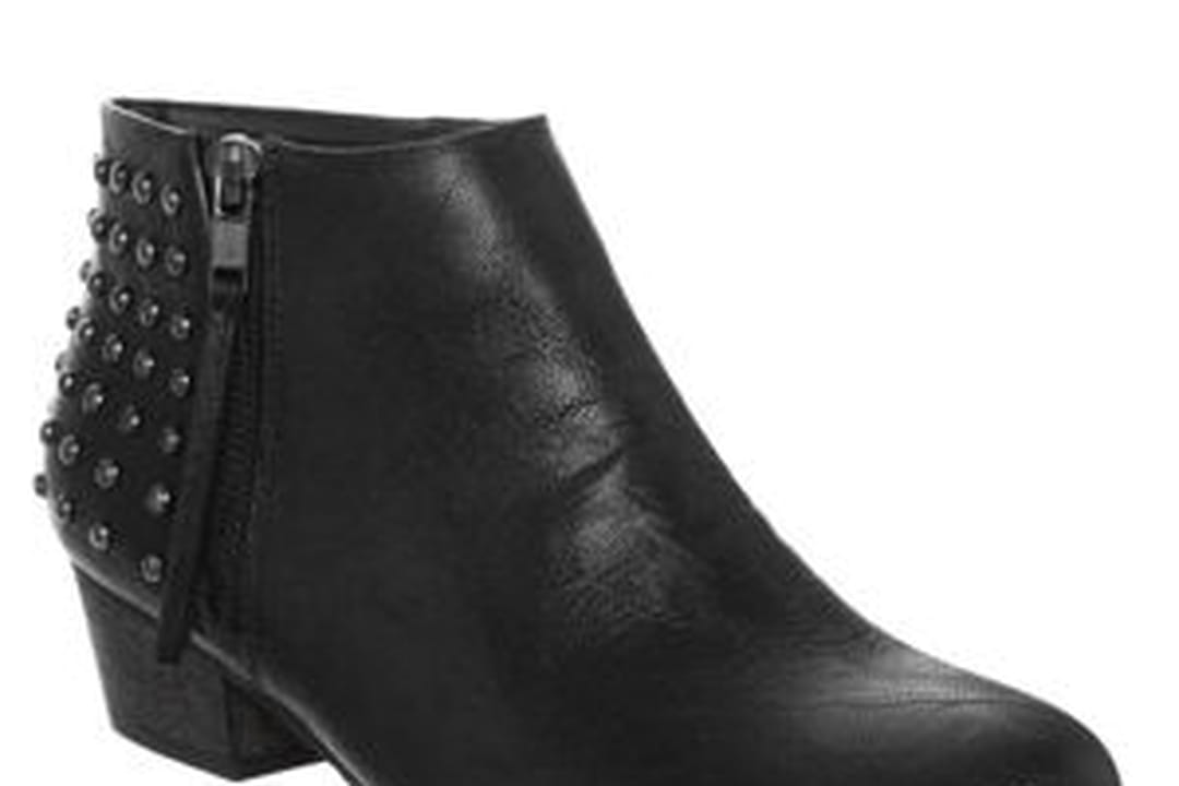 Bottes Cloutées Noires PROMOD - Taille 37 - Cuir - Occasion Femme
