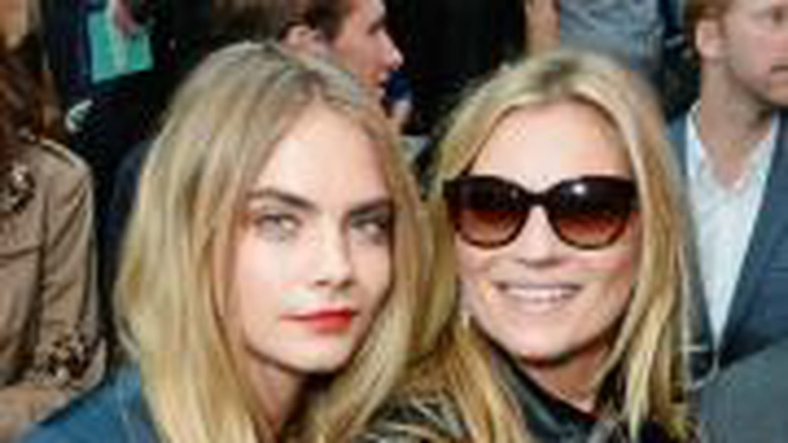 Cara Delevingne, Kate Moss et Mario Testino
